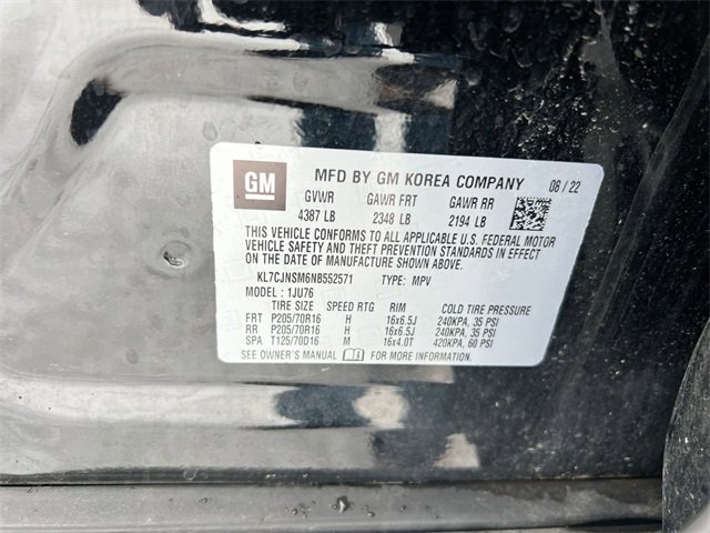 Used 2022 Chevrolet Trax LS w/ Tint and Cruise Package image 30