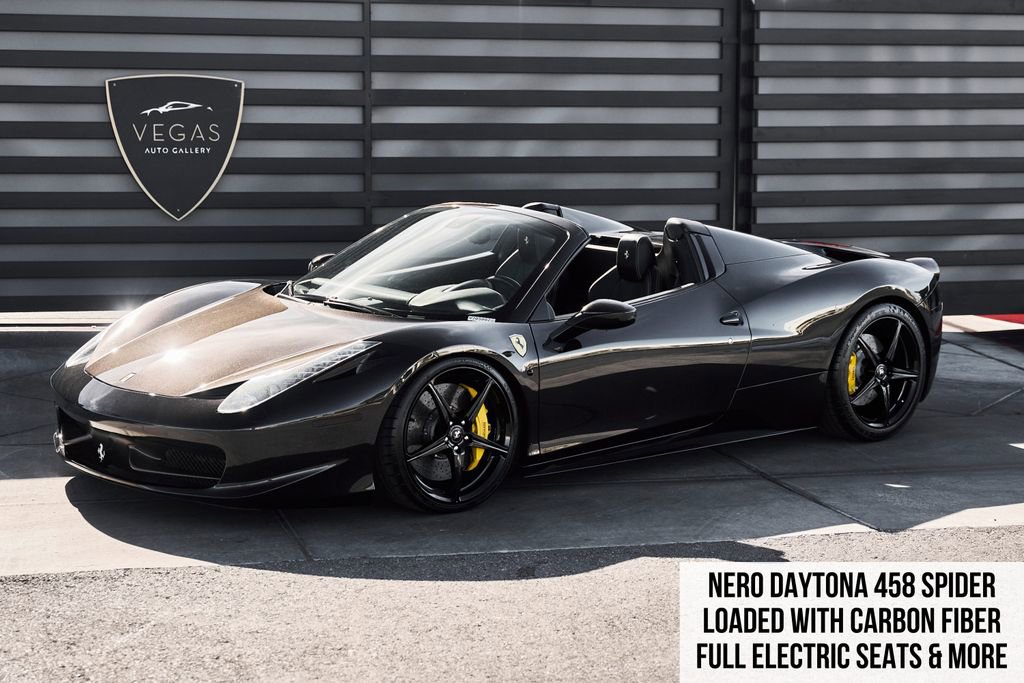 Used 2015 Ferrari 458 Spider RWD image 1