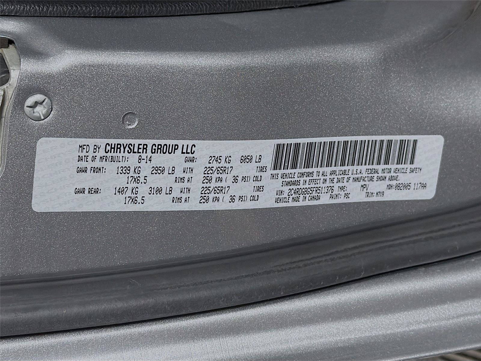 Used 2015 Dodge Grand Caravan SE w/ Quick Order Package 29E SE FWD image 35