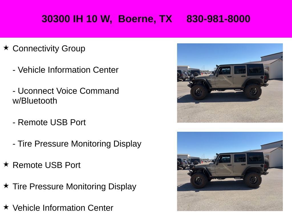 Used 2017 Jeep Wrangler Unlimited Rubicon w/ Connectivity Group image 10