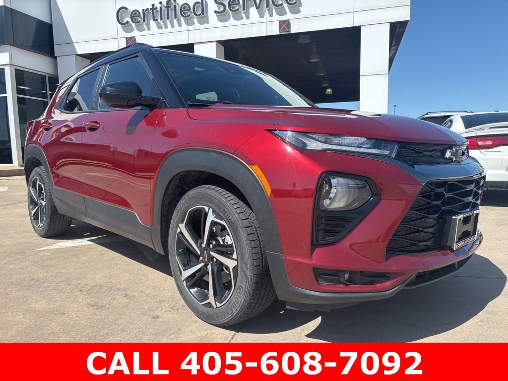 Used 2022 Chevrolet TrailBlazer RS w/ Sun and Liftgate Package FWD image 1