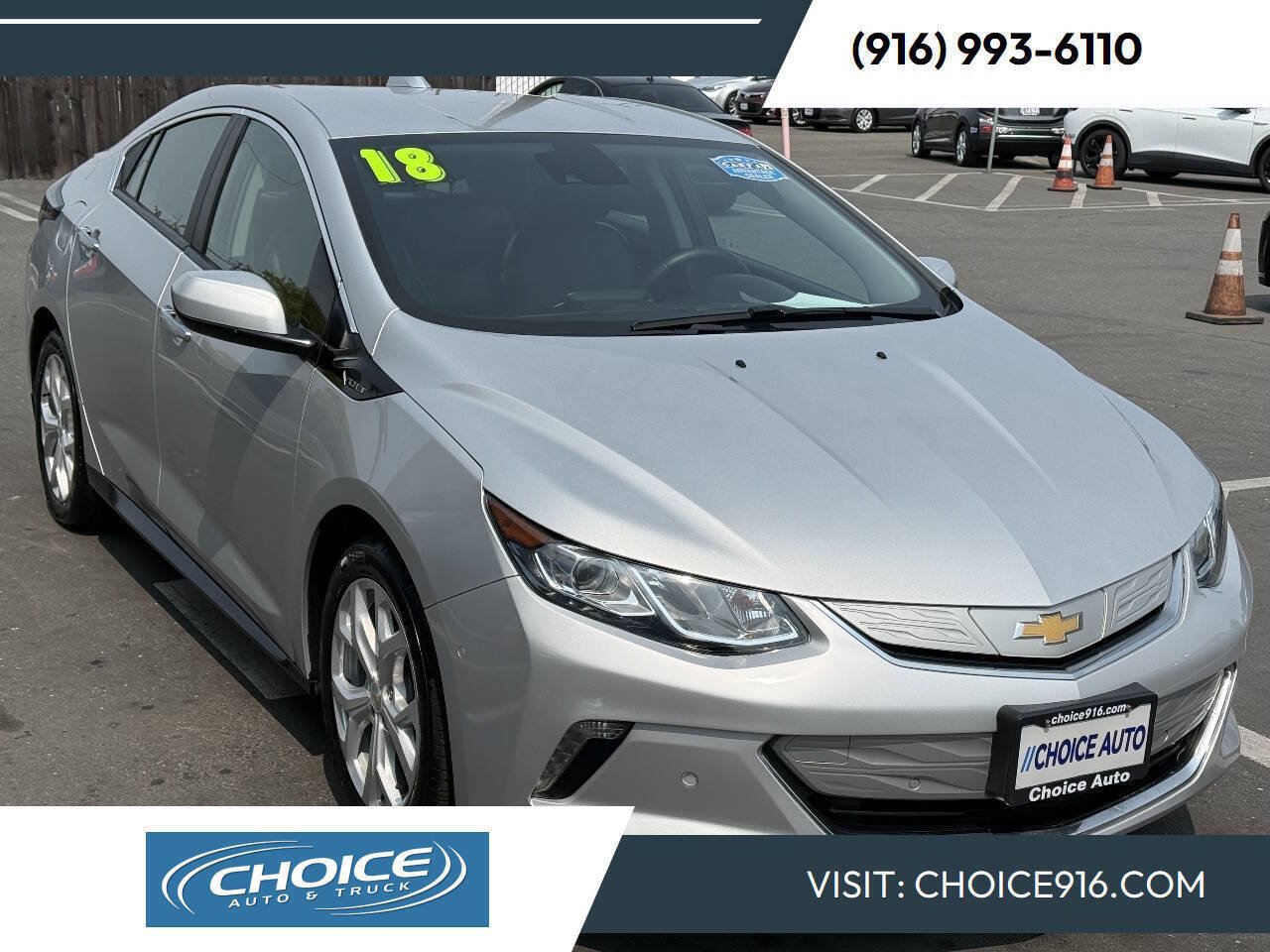 Used 2018 Chevrolet Volt Premier w/ Driver Confidence Package