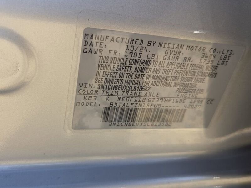 Used 2025 Nissan Versa SV FWD image 7