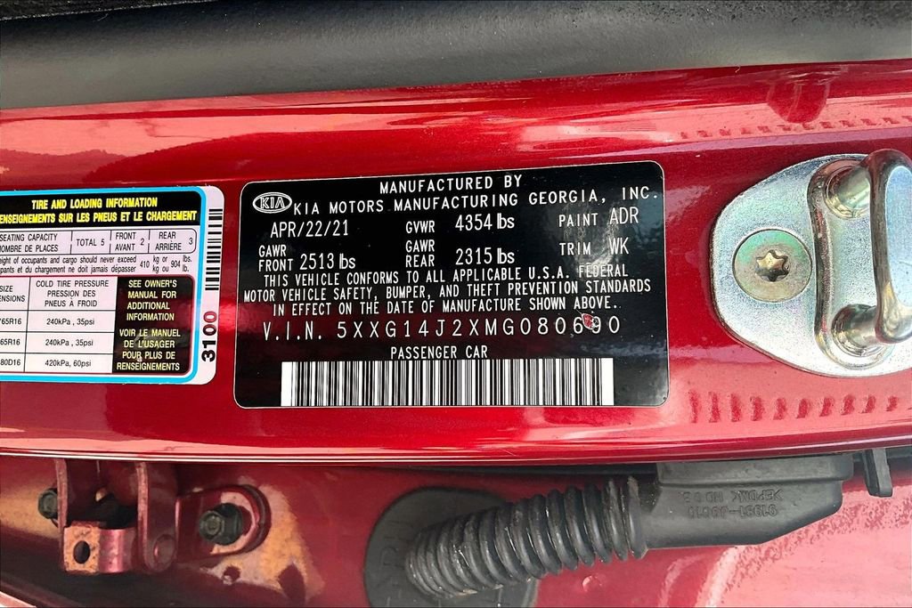 Used 2021 Kia K5 LXS image 35