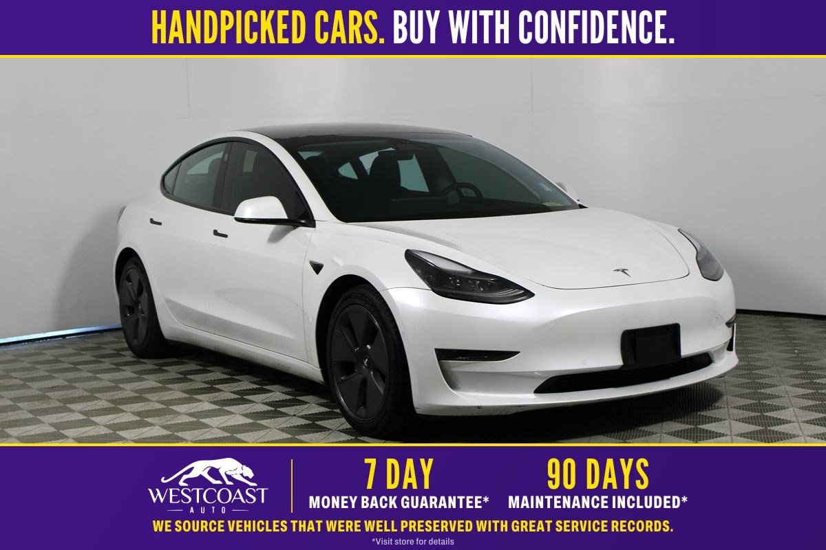 Used 2021 Tesla Model 3 Standard Range Plus