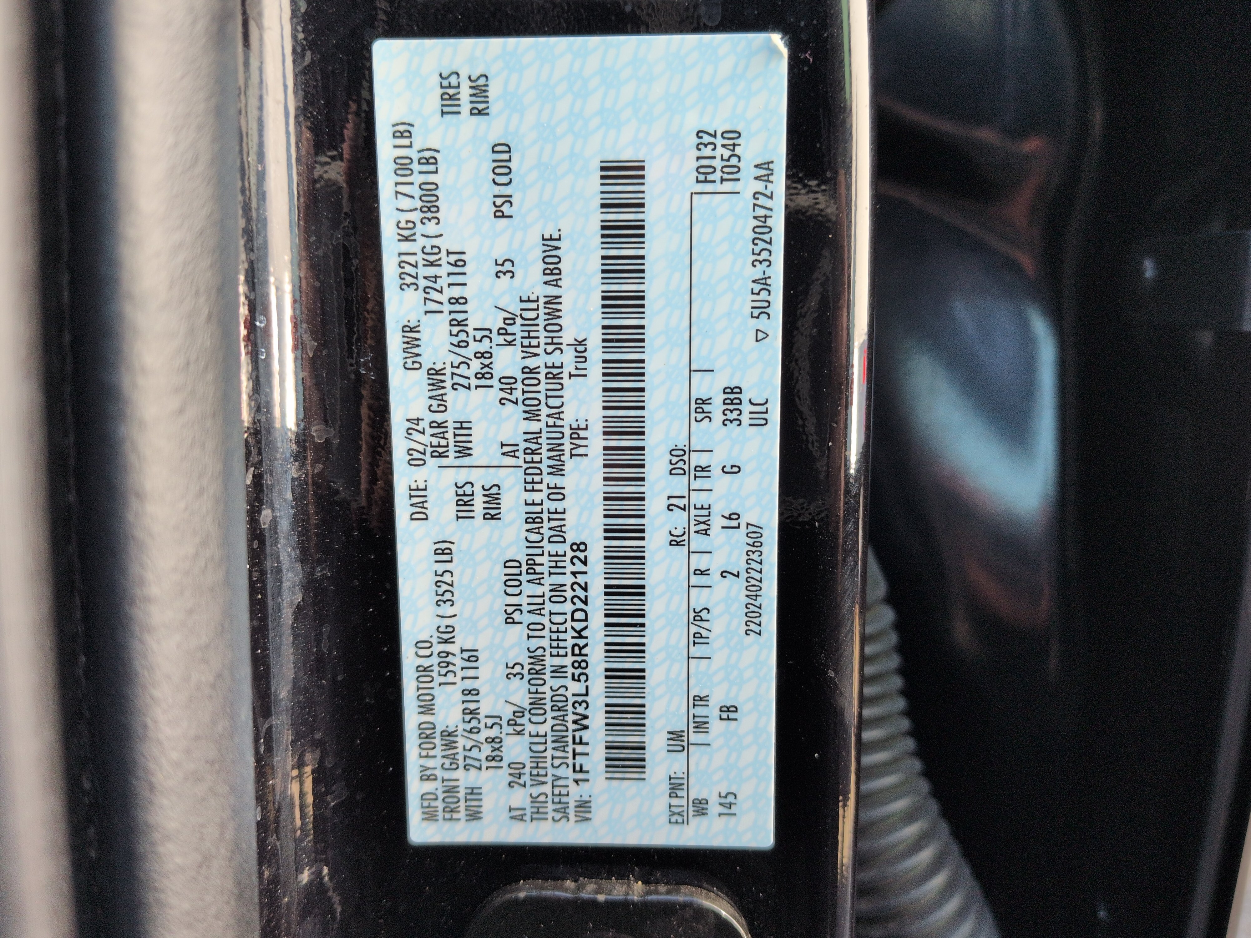 Used 2024 Ford F150 XLT w/ Equipment Group 302A MID AWD/4WD image 28