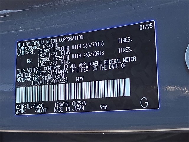 Used 2025 Toyota 4Runner TRD Off-Road Premium w/ Tow Technology Package image 38