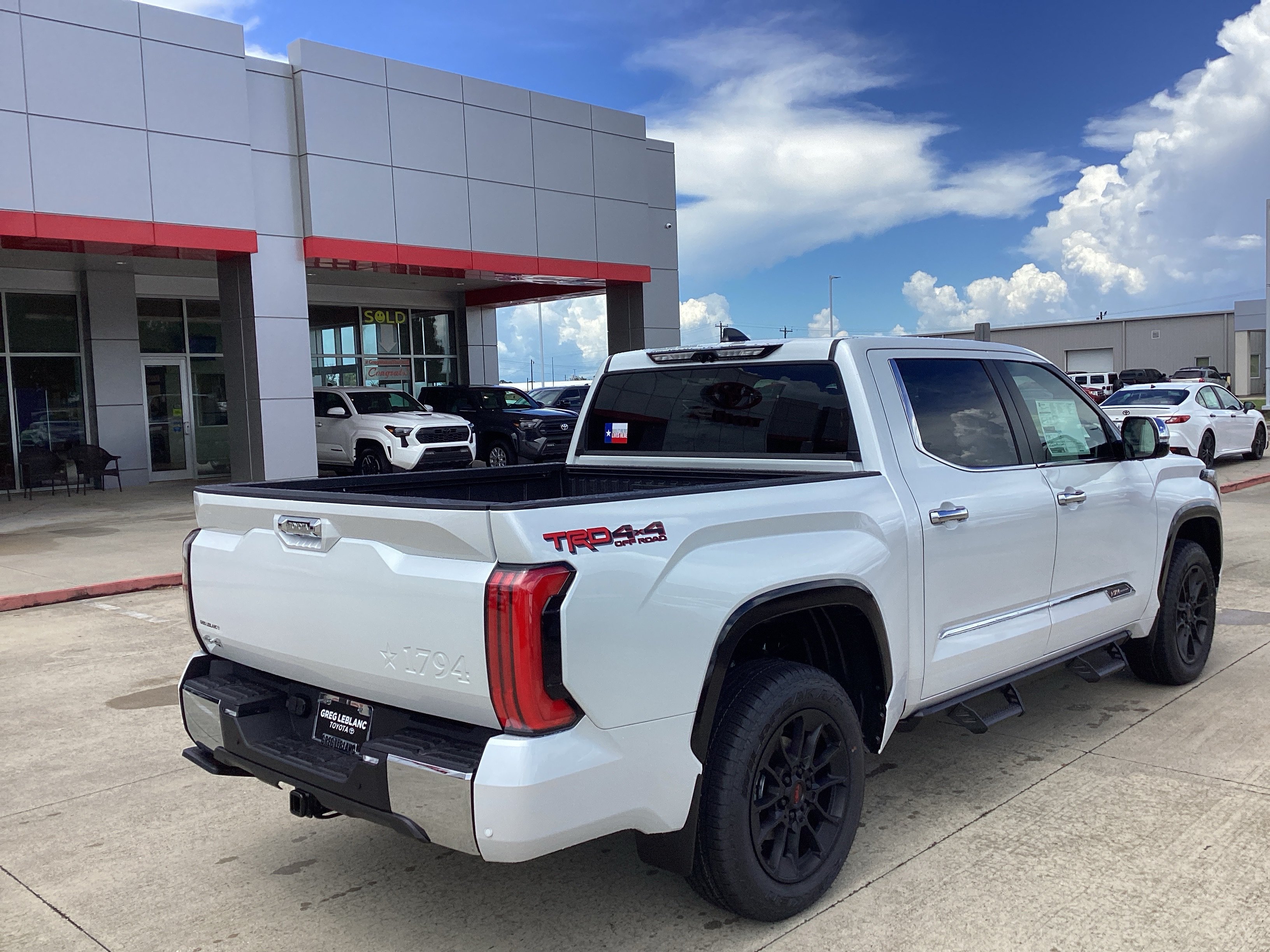 New 2026 Toyota Tundra 1794 Edition w/ TRD Off-Road Package AWD/4WD image 2
