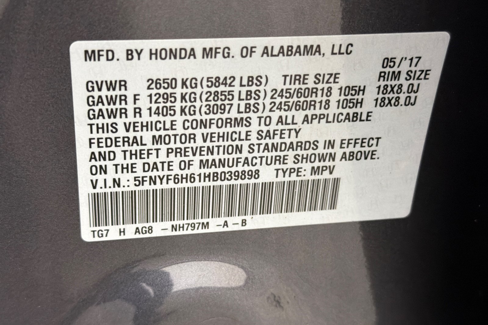 Used 2017 Honda Pilot EX-L image 28