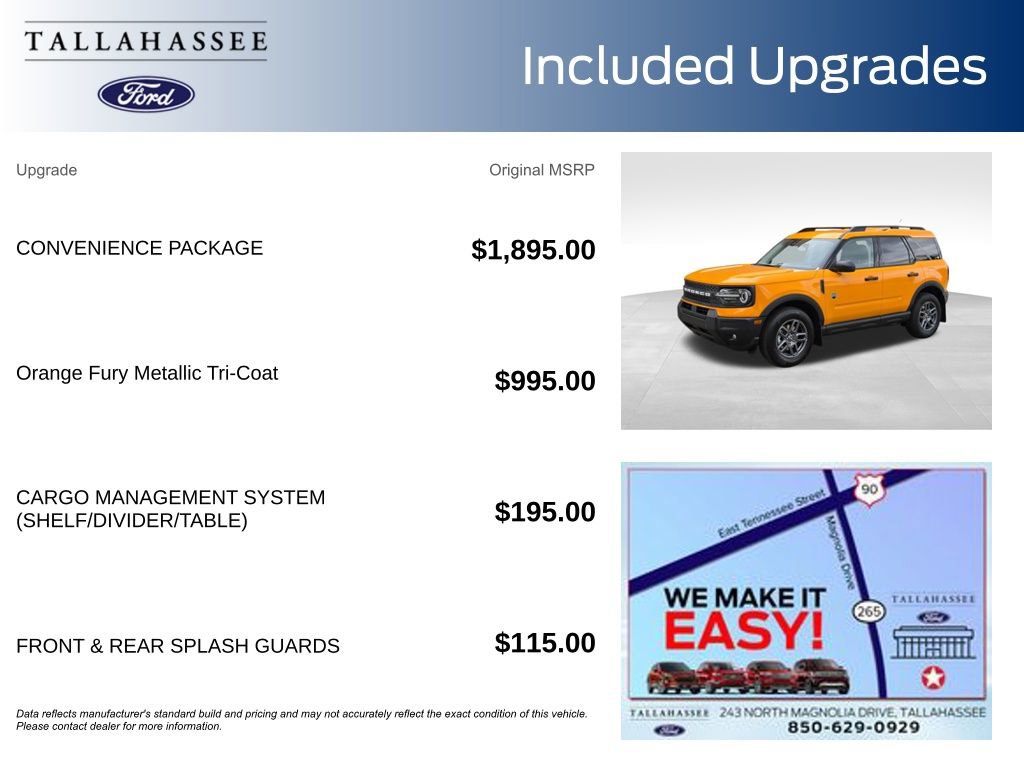 New 2026 Ford Bronco Sport Big Bend w/ Convenience Package AWD/4WD image 3