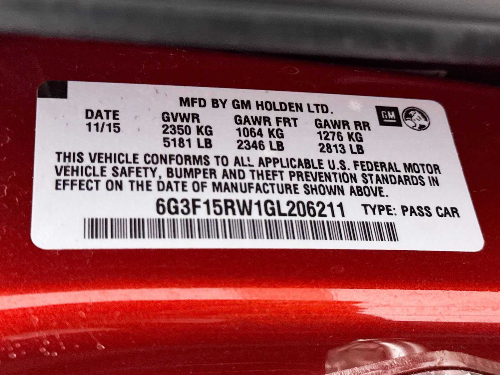 Used 2016 Chevrolet SS RWD image 44