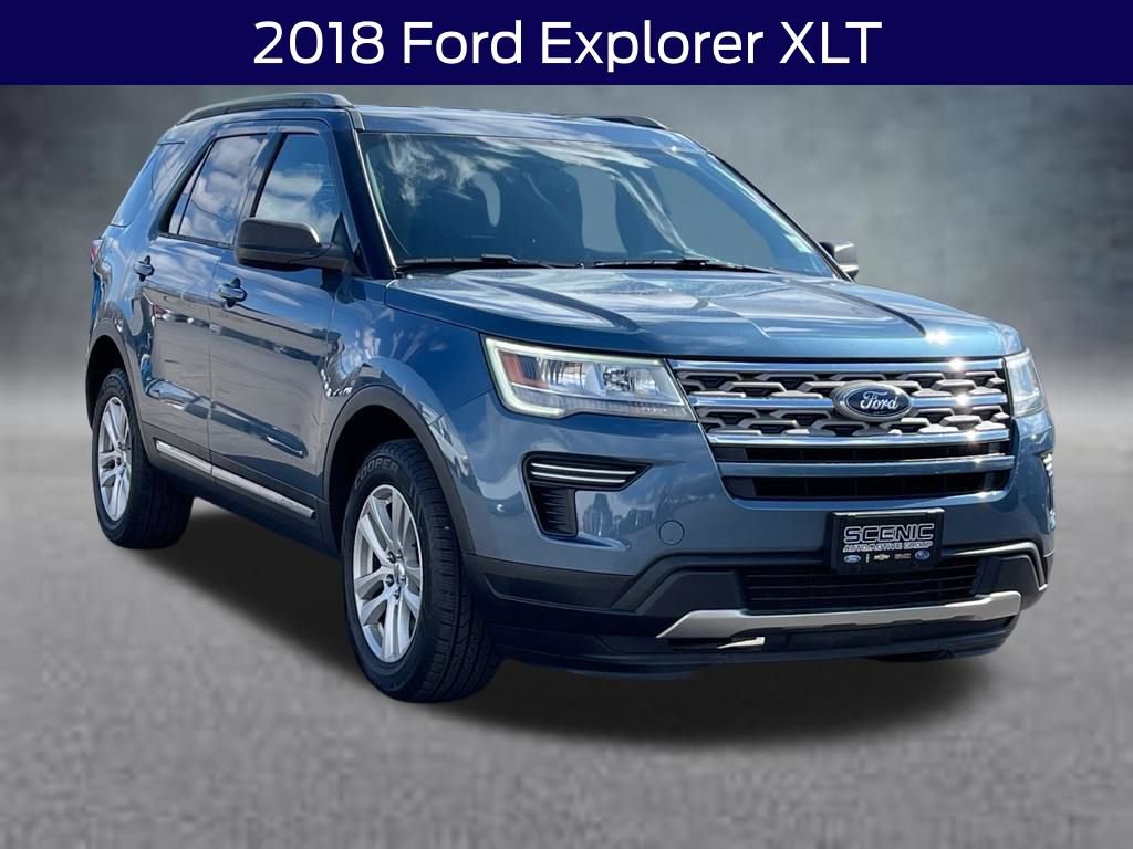 Used 2018 Ford Explorer XLT w/ Class II Trailer Tow Package image 1