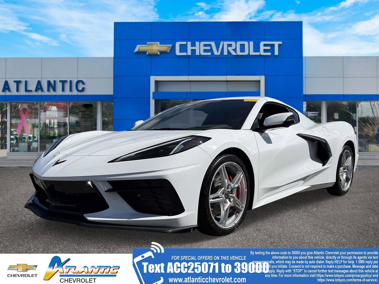 Used 2025 Chevrolet Corvette Stingray Coupe w/ 1LT RWD image 1