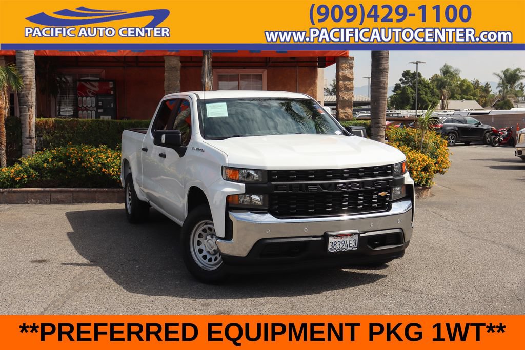 Used 2021 Chevrolet Silverado 1500 W/T w/ WT Safety Package