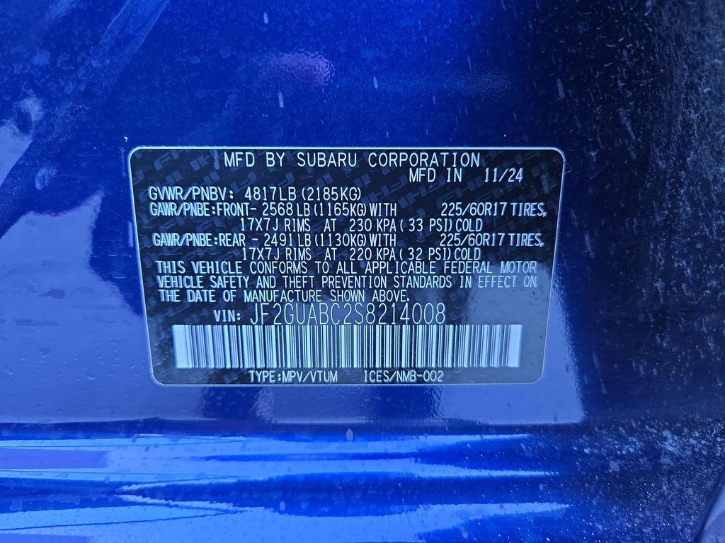 Used 2025 Subaru Crosstrek 2.0i image 29