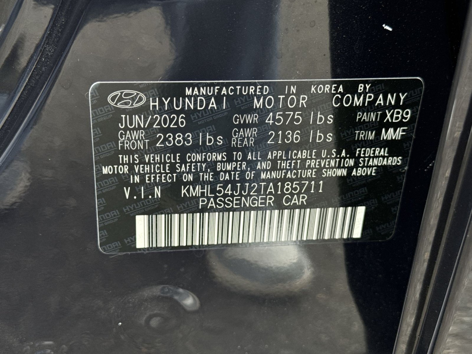 New 2026 Hyundai Sonata Limited FWD image 29