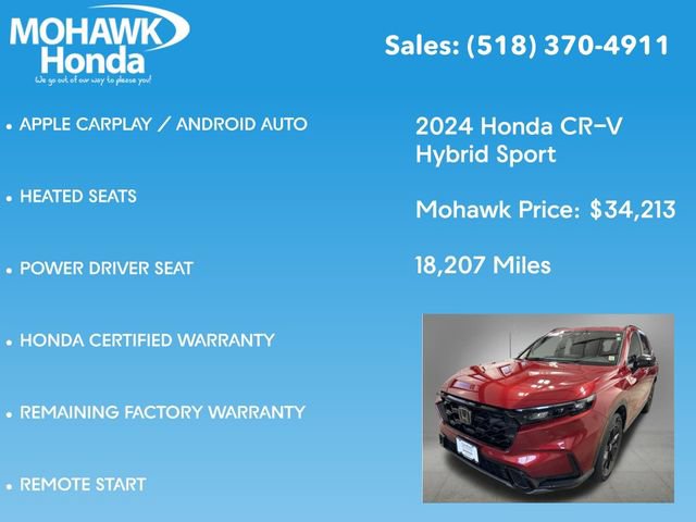 Certified 2024 Honda CR-V Sport image 16