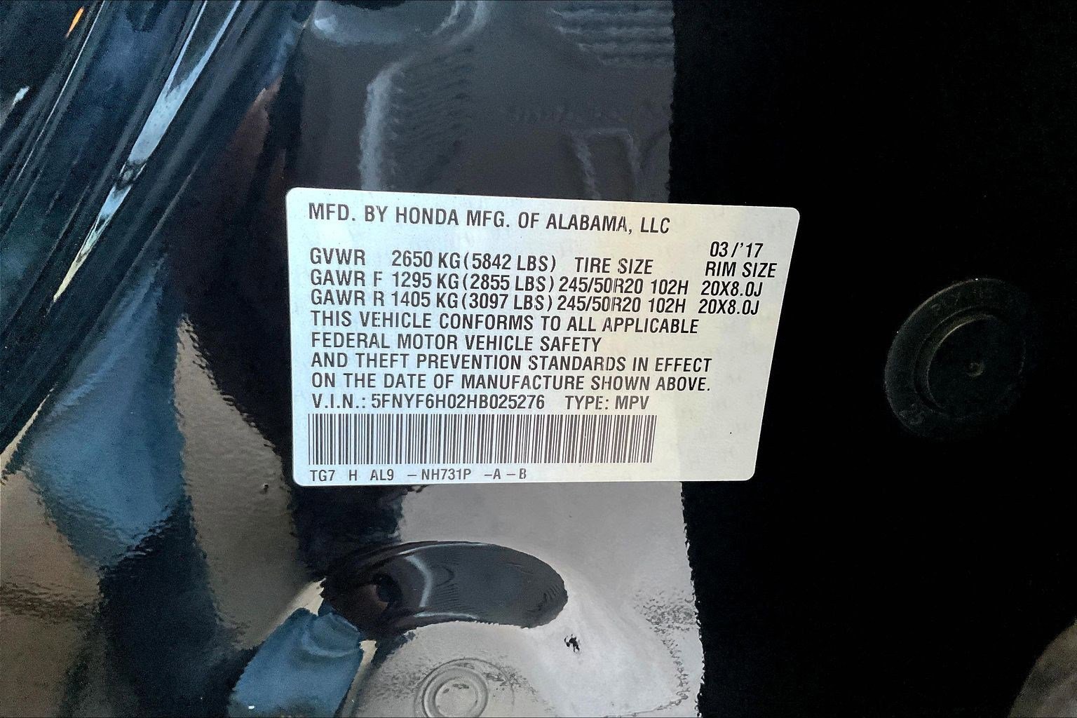 Used 2017 Honda Pilot Elite image 19