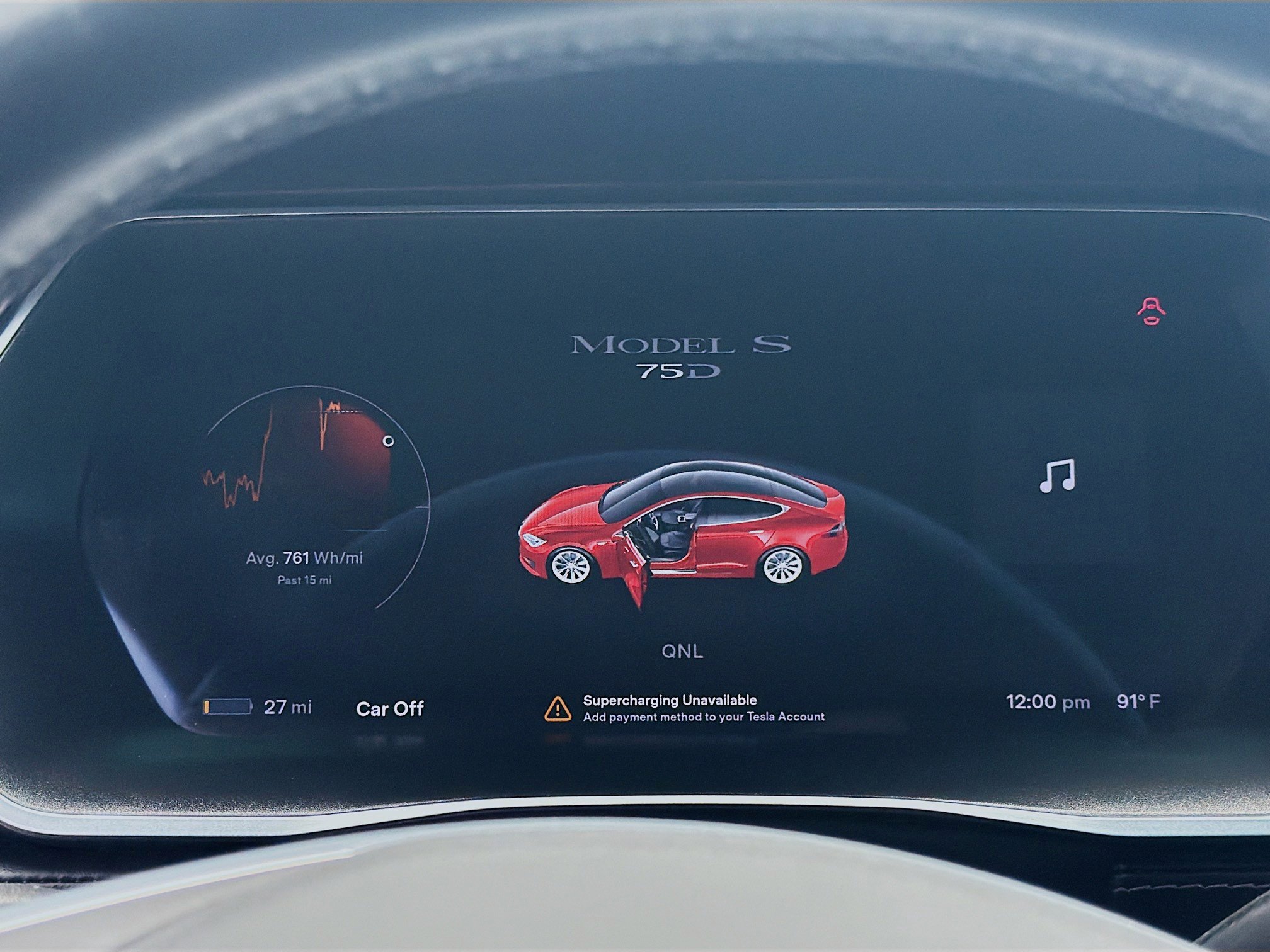 Used 2017 Tesla Model S 75D AWD/4WD image 9