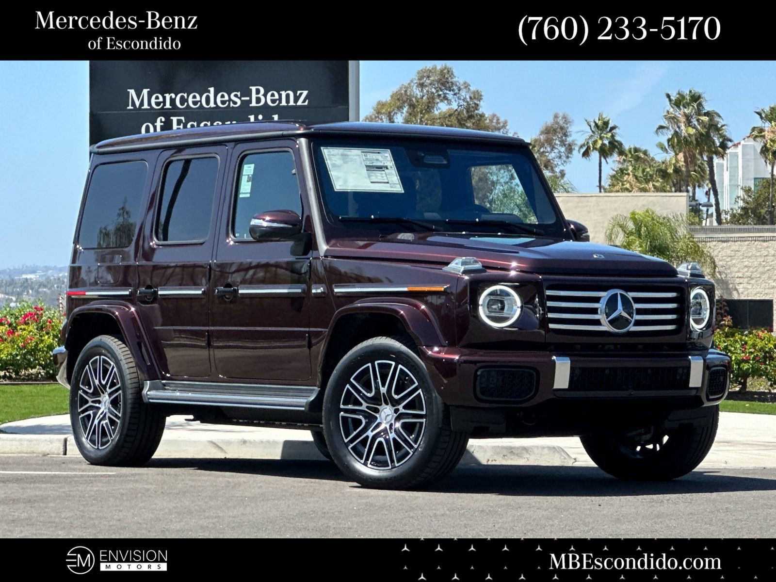 New 2026 Mercedes-Benz G 580 w/ EQ Technology