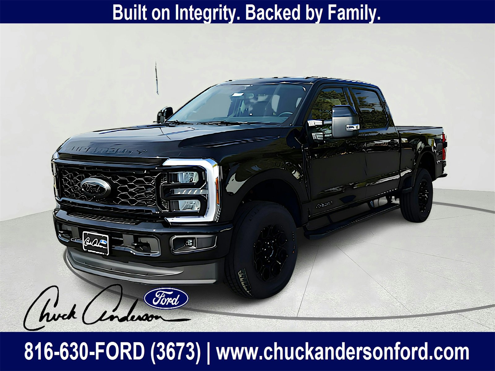 New 2026 Ford F250 Lariat w/ Black Appearance Package