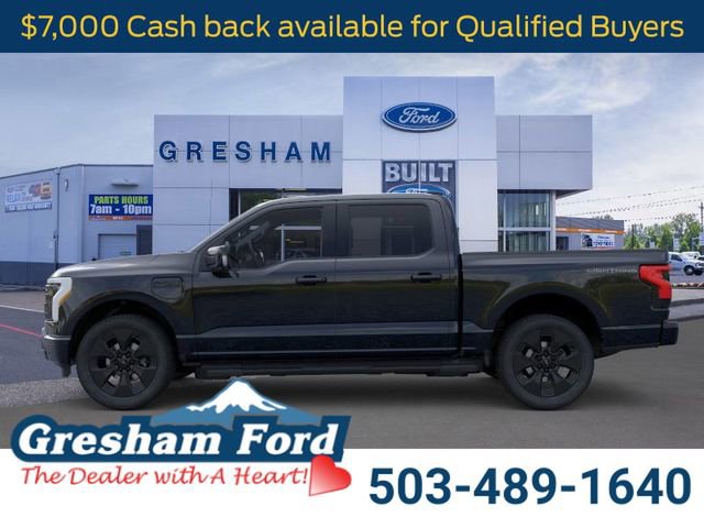 New 2025 Ford F150 Lightning Platinum w/ Dark Elements Package image 3