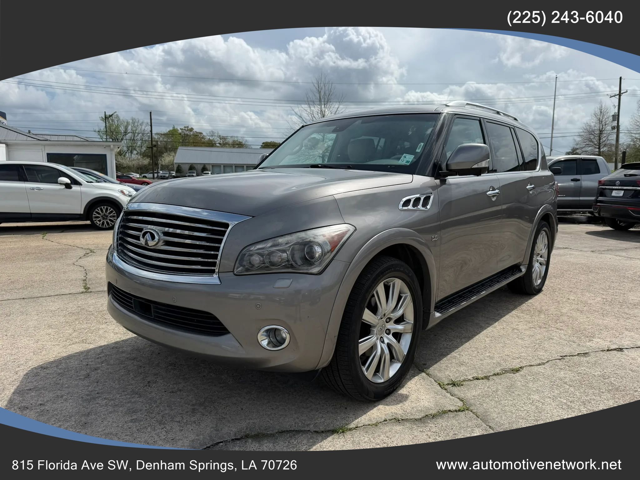 Used 2014 INFINITI QX80 2WD w/ Deluxe Touring Package