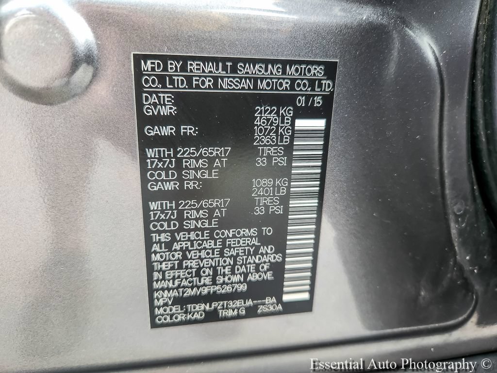 Used 2015 Nissan Rogue S AWD/4WD image 21