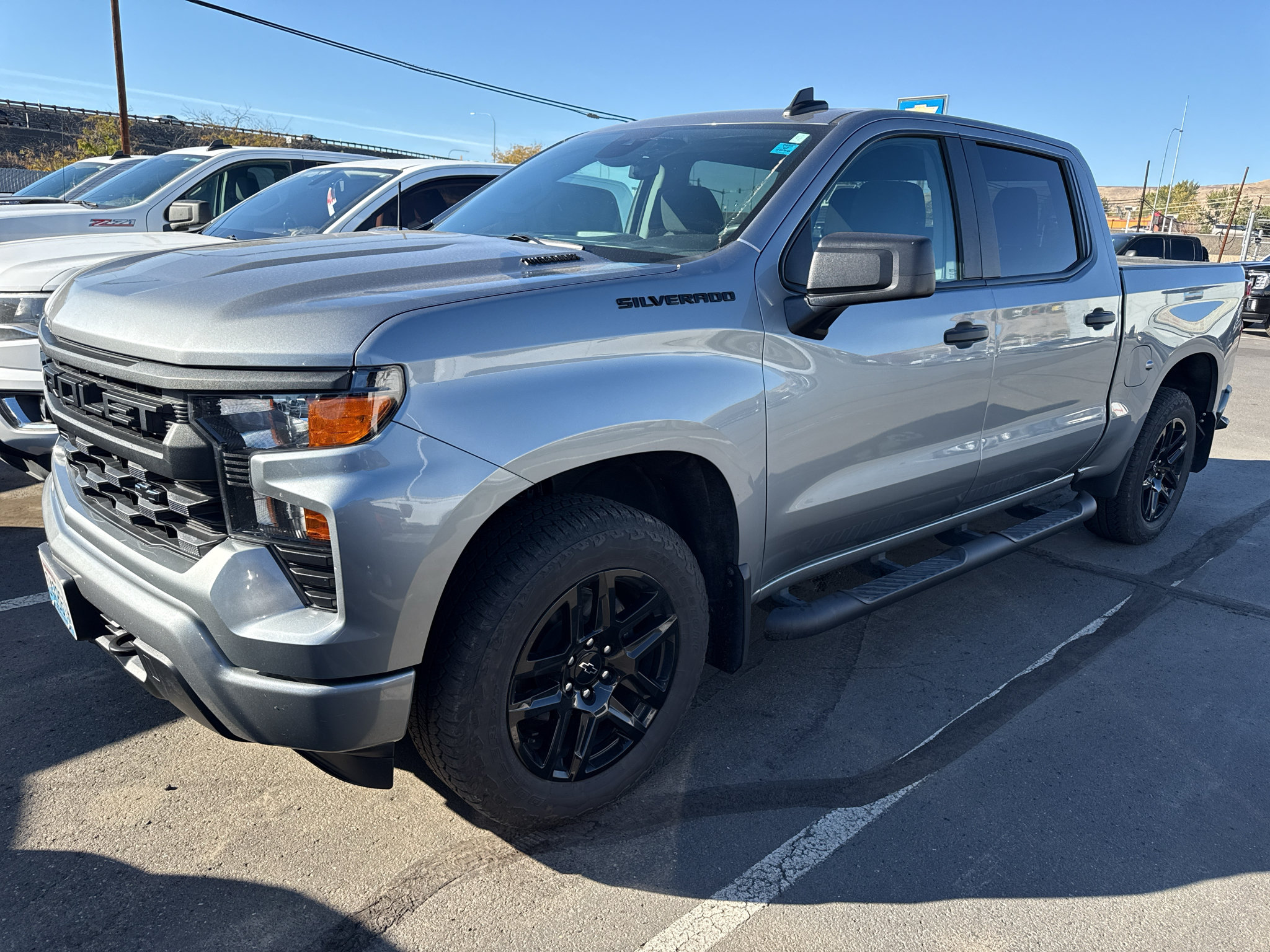 Used 2025 Chevrolet Silverado 1500 Custom w/ Turbomax Blackout Package