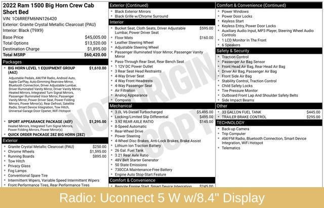 Used 2022 RAM 1500 Big Horn image 8