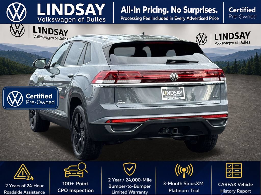 Used 2024 Volkswagen Atlas Cross Sport SE w/ Black Wheel Package AWD/4WD image 5