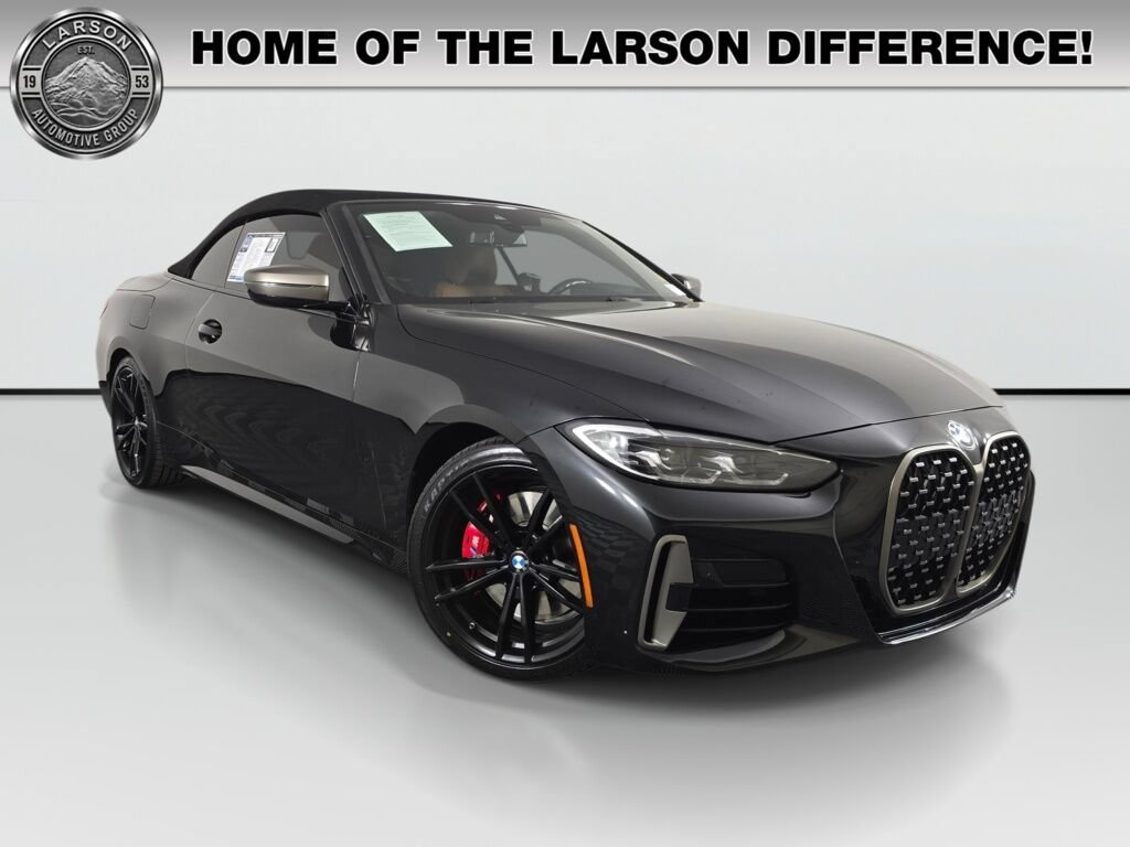 Used 2021 BMW M440i Convertible w/ Premium Package RWD image 1
