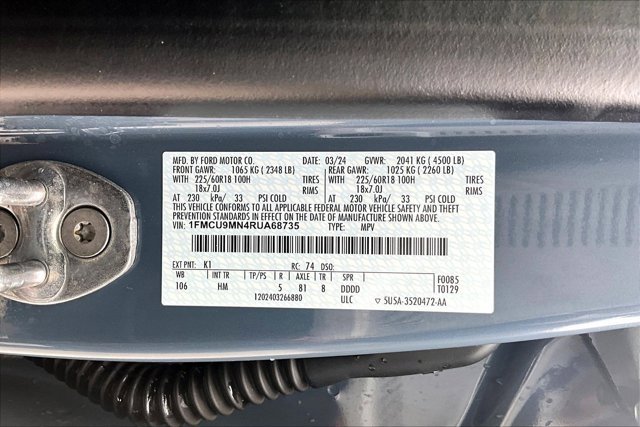 Used 2024 Ford Escape ST-Line w/ Tech Pack #1 image 19