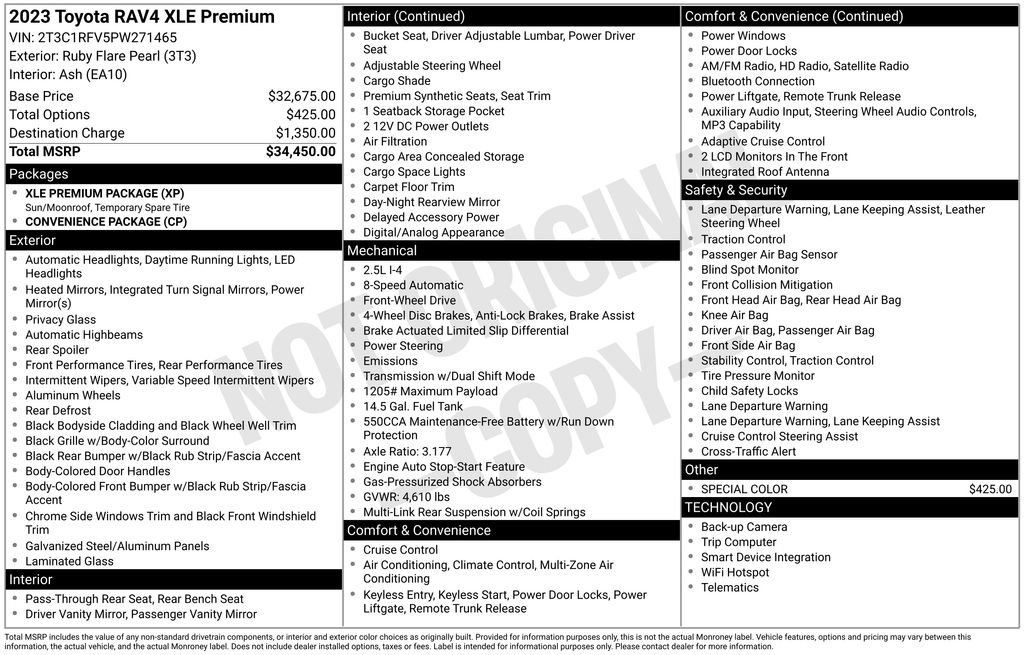 Certified 2023 Toyota RAV4 XLE Premium FWD image 37
