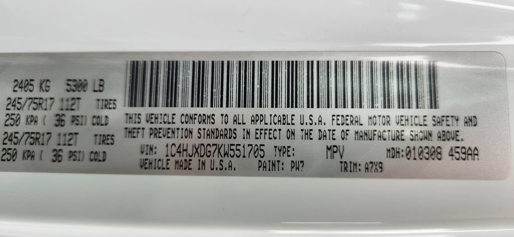 Used 2019 Jeep Wrangler Unlimited Sport AWD/4WD image 6