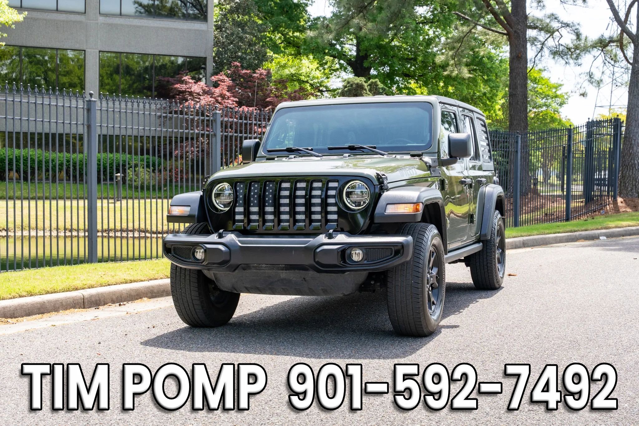Used 2020 Jeep Wrangler Unlimited Sport AWD/4WD image 2