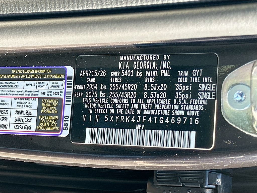 New 2026 Kia Sorento SX FWD image 34