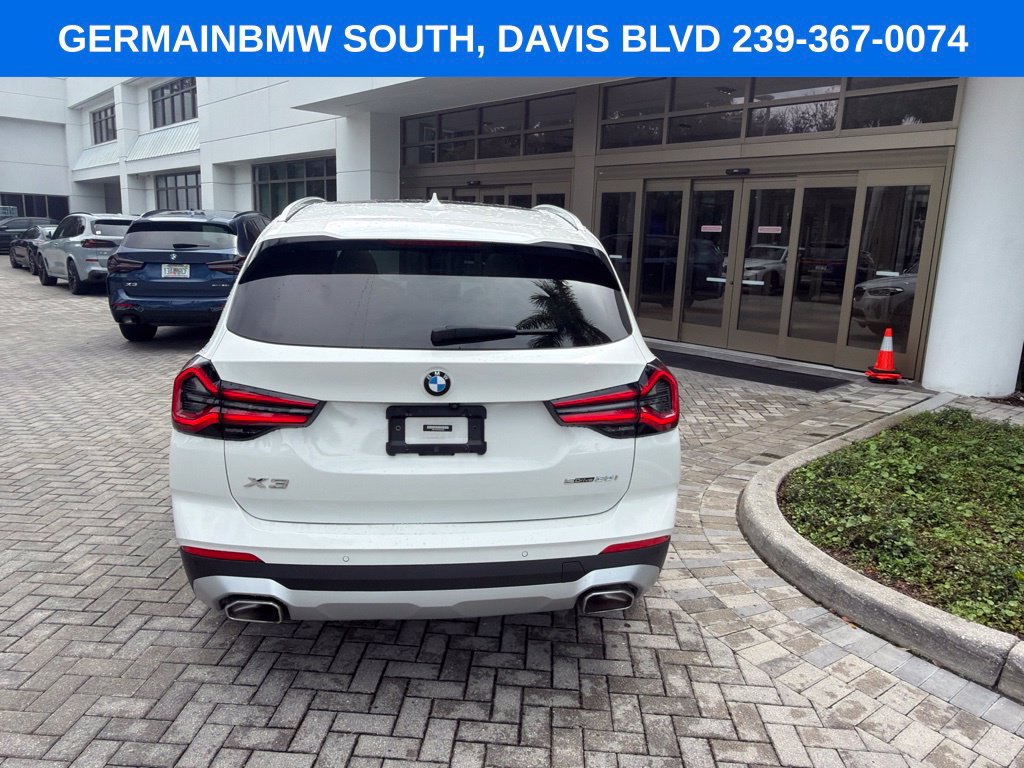 Certified 2023 BMW X3 sDrive30i w/ Convenience Package w/ZPA RWD image 4