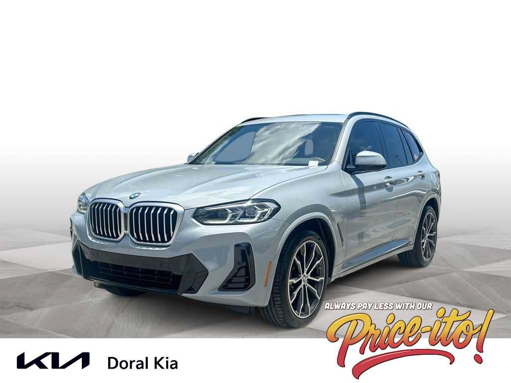 Used 2022 BMW X3 sDrive30i w/ M Sport Package 2