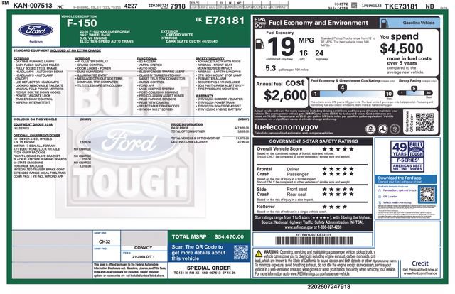 New 2026 Ford F150 XL w/ Tow/Haul Package AWD/4WD image 6