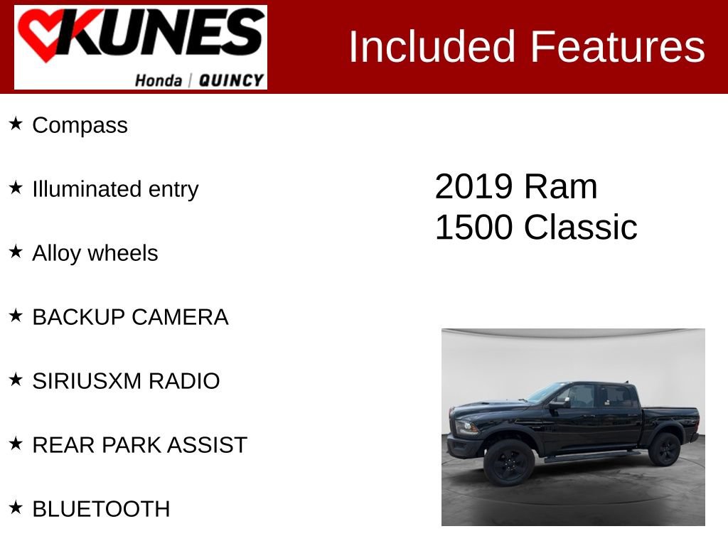 Used 2019 RAM 1500 Warlock AWD/4WD image 3