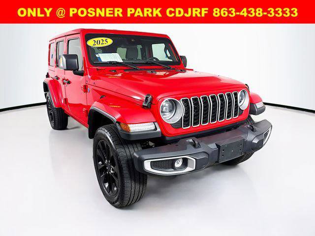 Certified 2025 Jeep Wrangler Unlimited Sahara w/ Safety Group