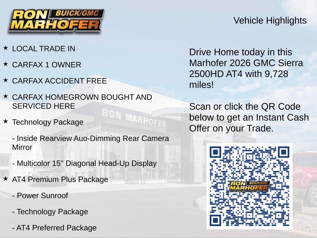 Used 2026 GMC Sierra 2500 AT4 w/ AT4 Premium Plus Package AWD/4WD image 15