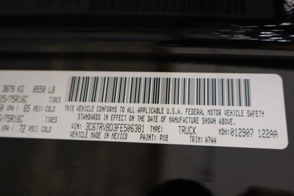 Used 2015 RAM ProMaster 1500 w/ Interior Convenience Group image 27