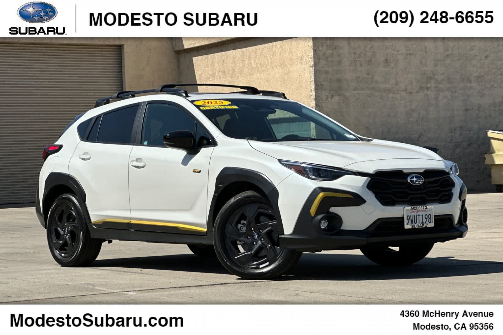 Certified 2025 Subaru Crosstrek 2.5i Sport w/ Crosstrek Mirror Package