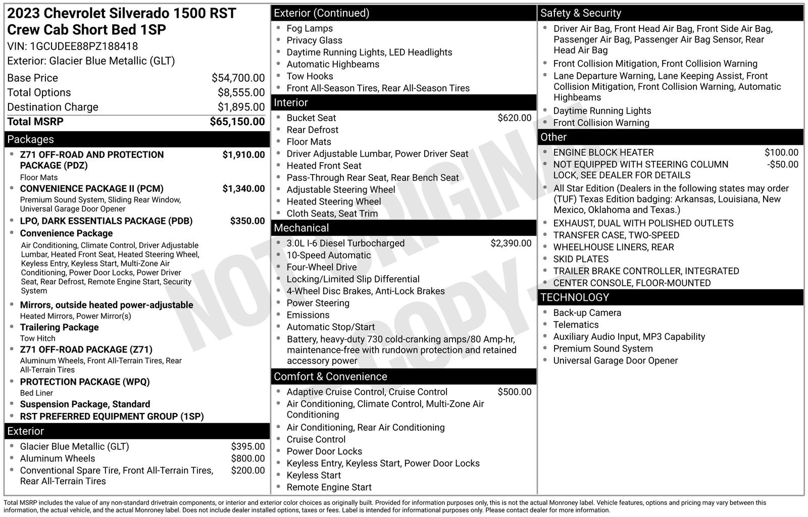 Used 2023 Chevrolet Silverado 1500 RST image 36