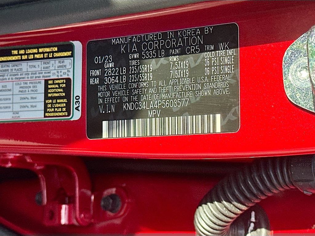 Certified 2023 Kia EV6 Wind w/ Wind Technology Package RWD image 32