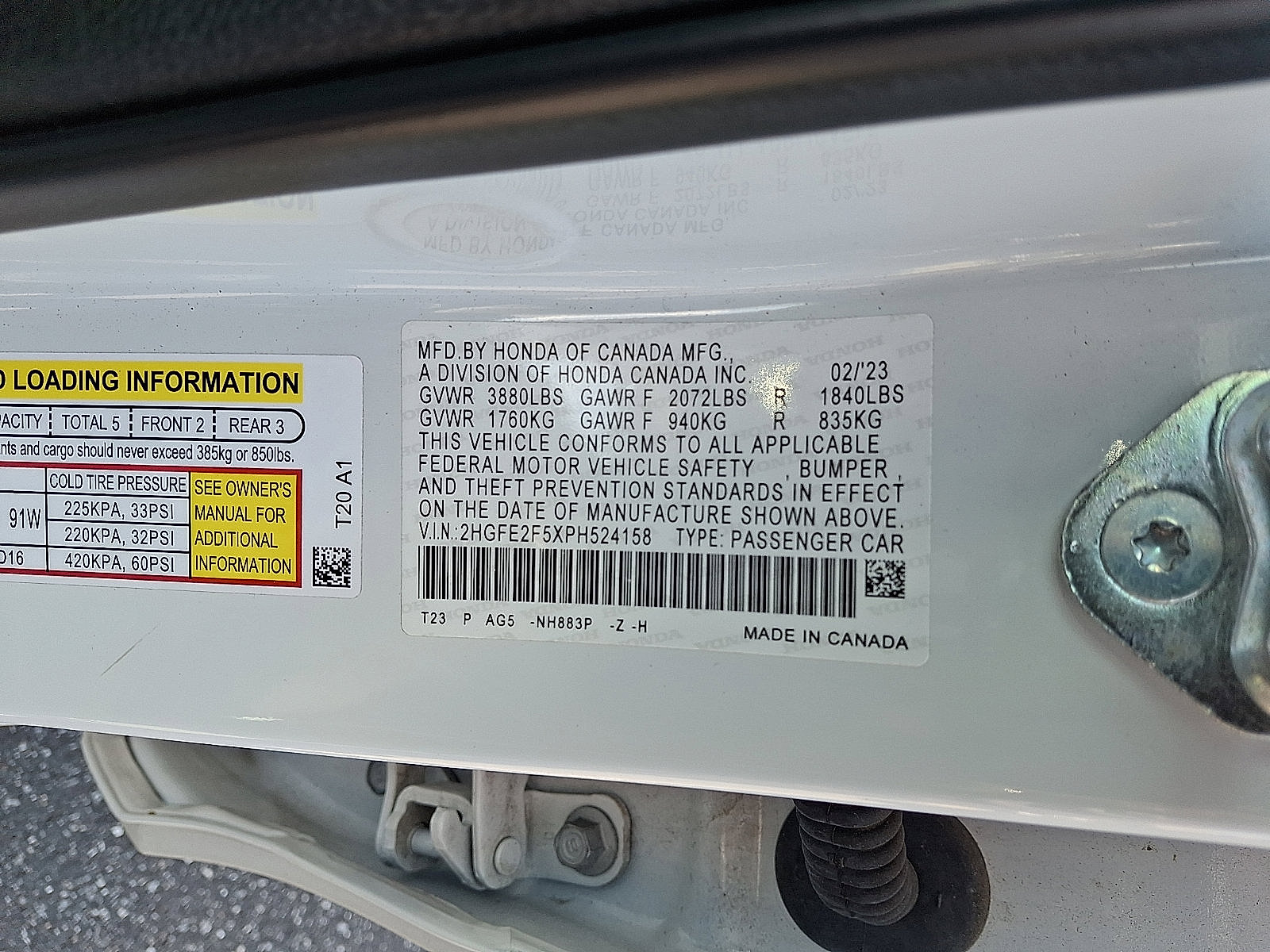 Used 2023 Honda Civic Sport image 28