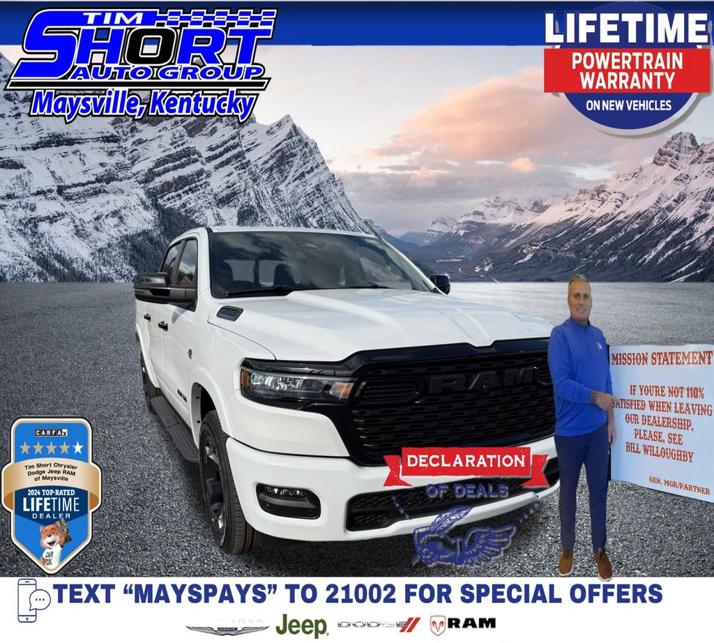 New 2026 RAM 1500 Big Horn w/ Night Edition