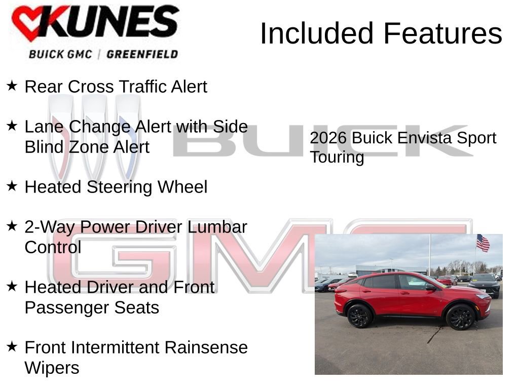 New 2026 Buick Envista Sport Touring w/ Convenience I Package image 4